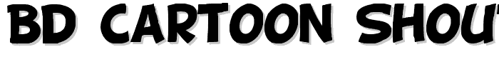 BD Cartoon Shout font